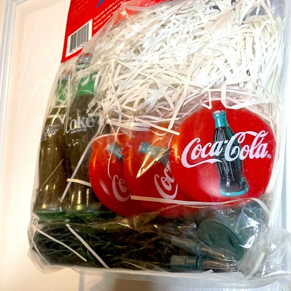NWT 1999 Coca-Cola string lights (10pc) Brand new! Vintage pop art